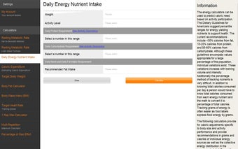 Image 0 for Personal Trainer Calculat…