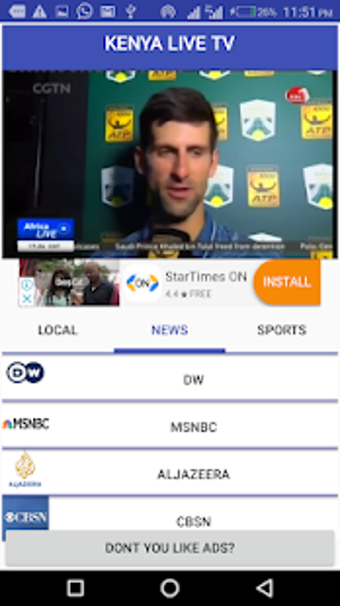 Imagen 0 para Kenya Channels Tv Live