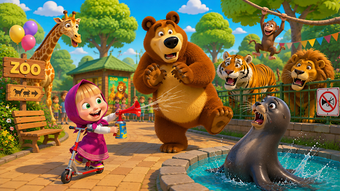 Imagen 0 para Masha  The Bear: Jungle F…