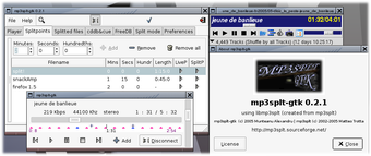 Image 3 for Mp3splt for Linux