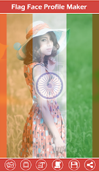 Image 1 for Flag Face Profile Photo E…