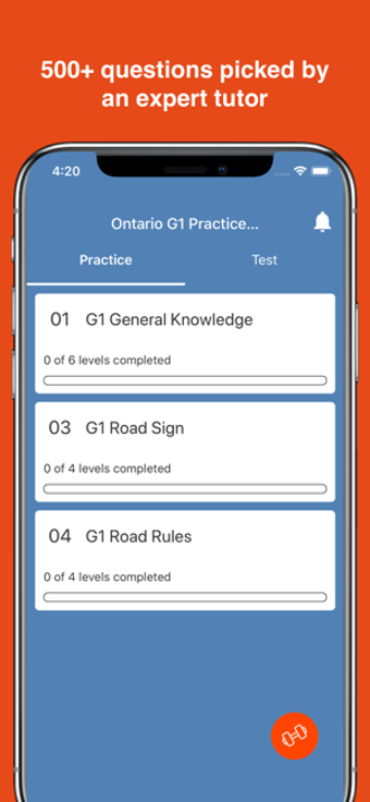 Image 1 for Ontario G1 Practice Test