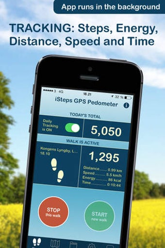 Image 0 for iSteps GPS Pedometer - St…