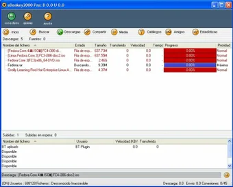 Image 0 for eDonkey 2000 GUI