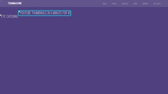 Image 0 for Thumbmachine