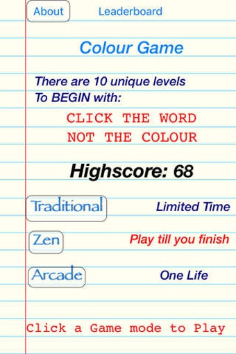 Image 0 for Colour Game