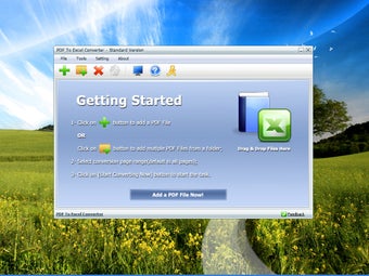 Image 0 for PDF To Excel Converter