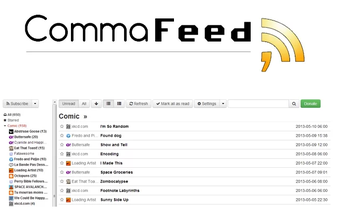 Image 0 for CommaFeed for Chrome
