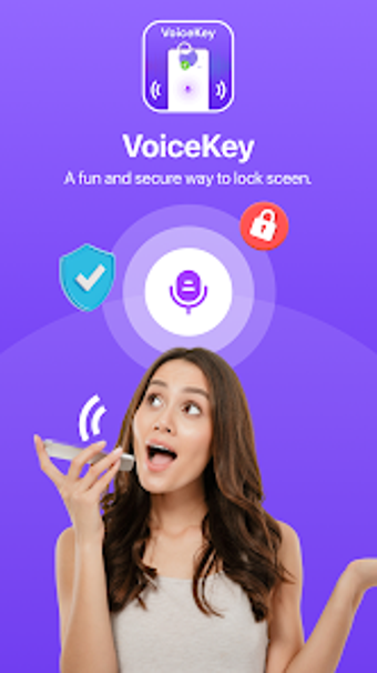 Image 0 for VoiceKey: Voice Lock Scre…