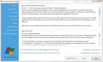 Image 0 for Ultimate Windows Customiz…