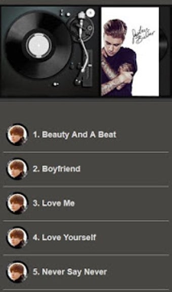 Imagen 0 para Justin Bieber Mp3 Music O…