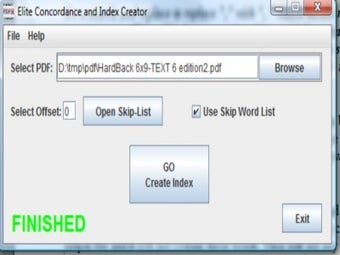 Imagen 0 para Elite Index and Concordan…