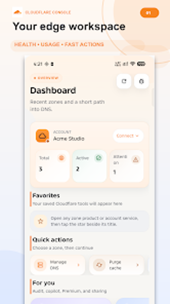 Imagen 0 para Cloudflare Console