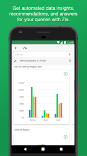 Image 0 for Zoho Sheet - Mobile Sprea…