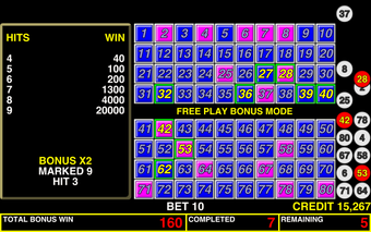 Imagen 0 para Keno Bonus Las Vegas Casi…