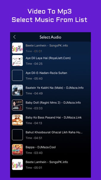 Imagen 2 para Video To Mp3 : Add Audio