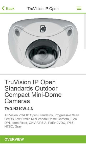 Imagen 2 para TruVision IP Camera Selec…