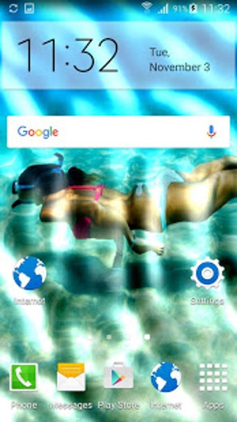 Image 3 for Underwater Phone Screen e…