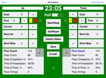 Image 0 for SoccerMeter for iPad