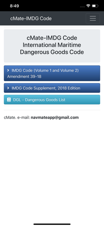 Image 3 for cMate-IMDG Code