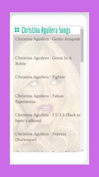 Image 0 for Christina Aguilera Songs
