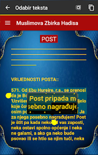 Image 1 for Muslimova Zbirka Hadisa