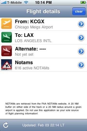 Image 0 for NOTAMs