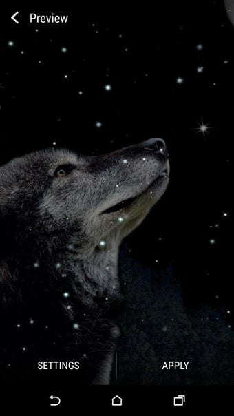 Imagen 3 para Wolf and Moon Live Wallpa…
