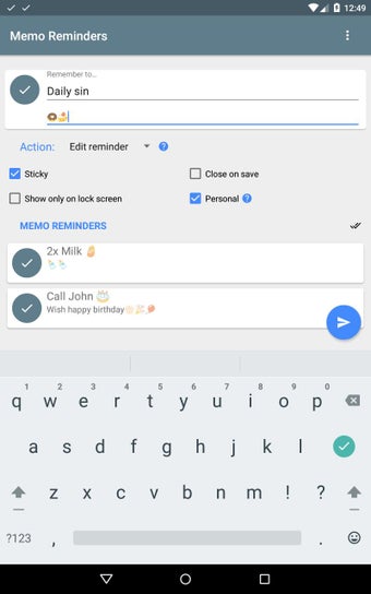 Image 1 for Memo Reminders