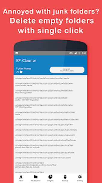 Imagen 1 para Empty Folder Cleaner