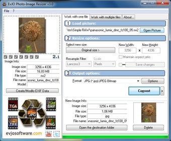 Imagen 0 para EvJO Photo-Image Resizer