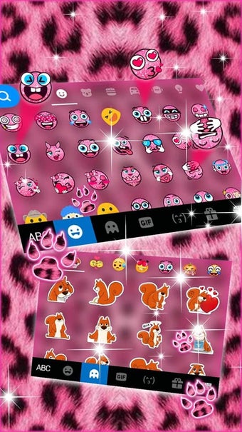 Imagen 2 para Pink Diamond Cheetah Keyb…
