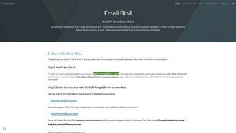 Image 0 for Emailbind