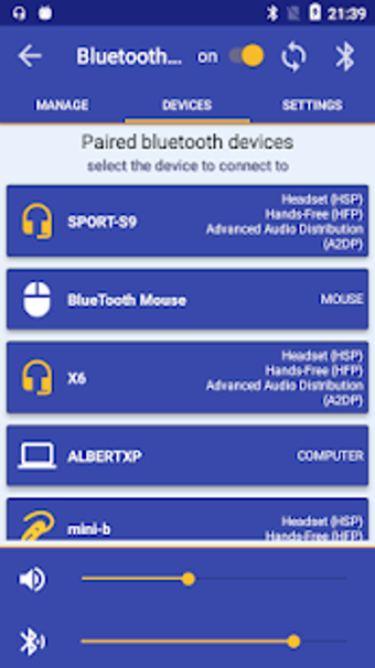 Imagen 1 para Bluetooth Music  Widget B…
