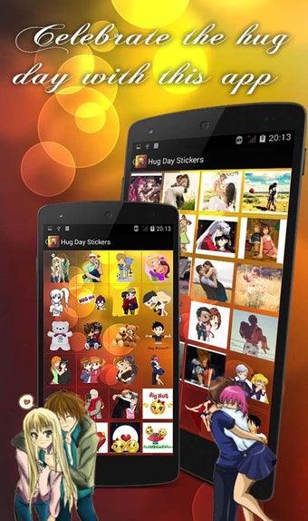 Imagen 0 para Hug Me Love Stickers