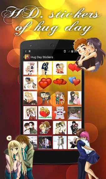 Imagen 1 para Hug Me Love Stickers