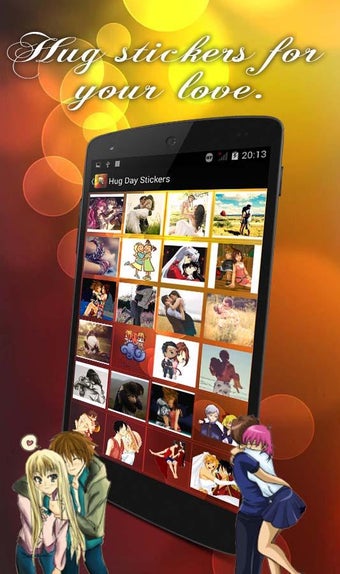 Imagen 3 para Hug Me Love Stickers