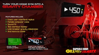 Imagen 0 para Capsule Corp Gravity Cham…