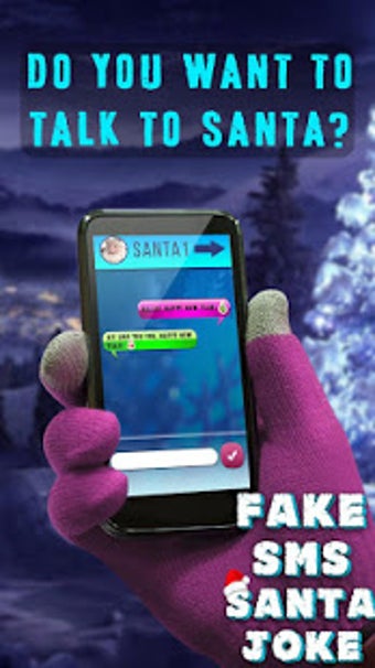 Image 1 for Fake SMS Santa Joke