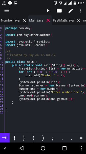 Image 3 for Java N-IDE - Android Buil…