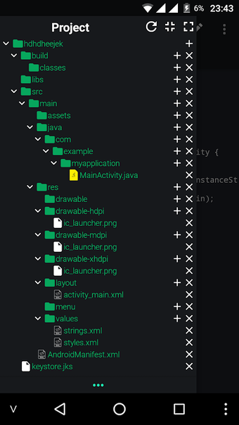 Image 0 for Java N-IDE - Android Buil…