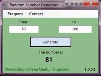 Image 0 for Random Number Generator