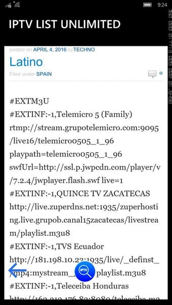 Image 3 for IPTV Amazing: M3U, XSPF S…