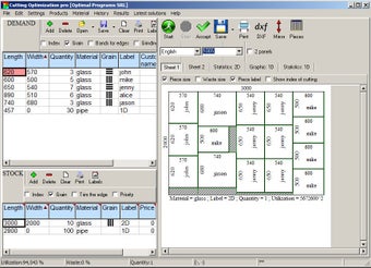 Image 0 for Cutting Optimization Pro
