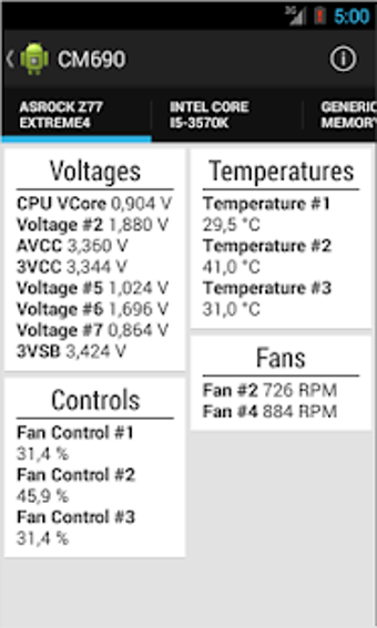 Image 1 for PC Hardware Monitor