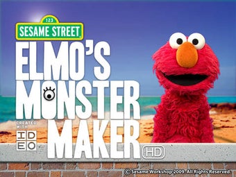 Image 0 for Elmo's Monster Maker HD