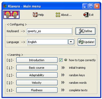 Imagen 2 para Klavaro Touch Typing Tuto…