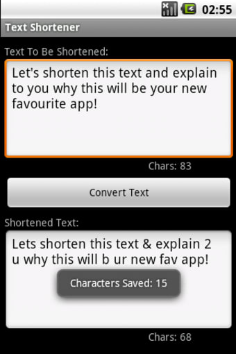 Image 0 for Text Shortener