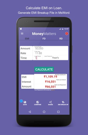Image 7 for EMI FD RD Calculator