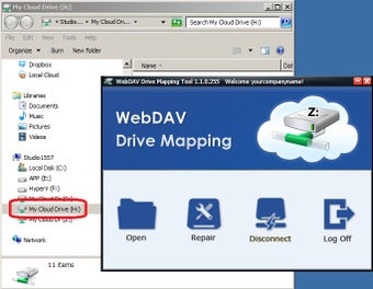 Imagen 2 para WebDAV Drive Mapping Tool